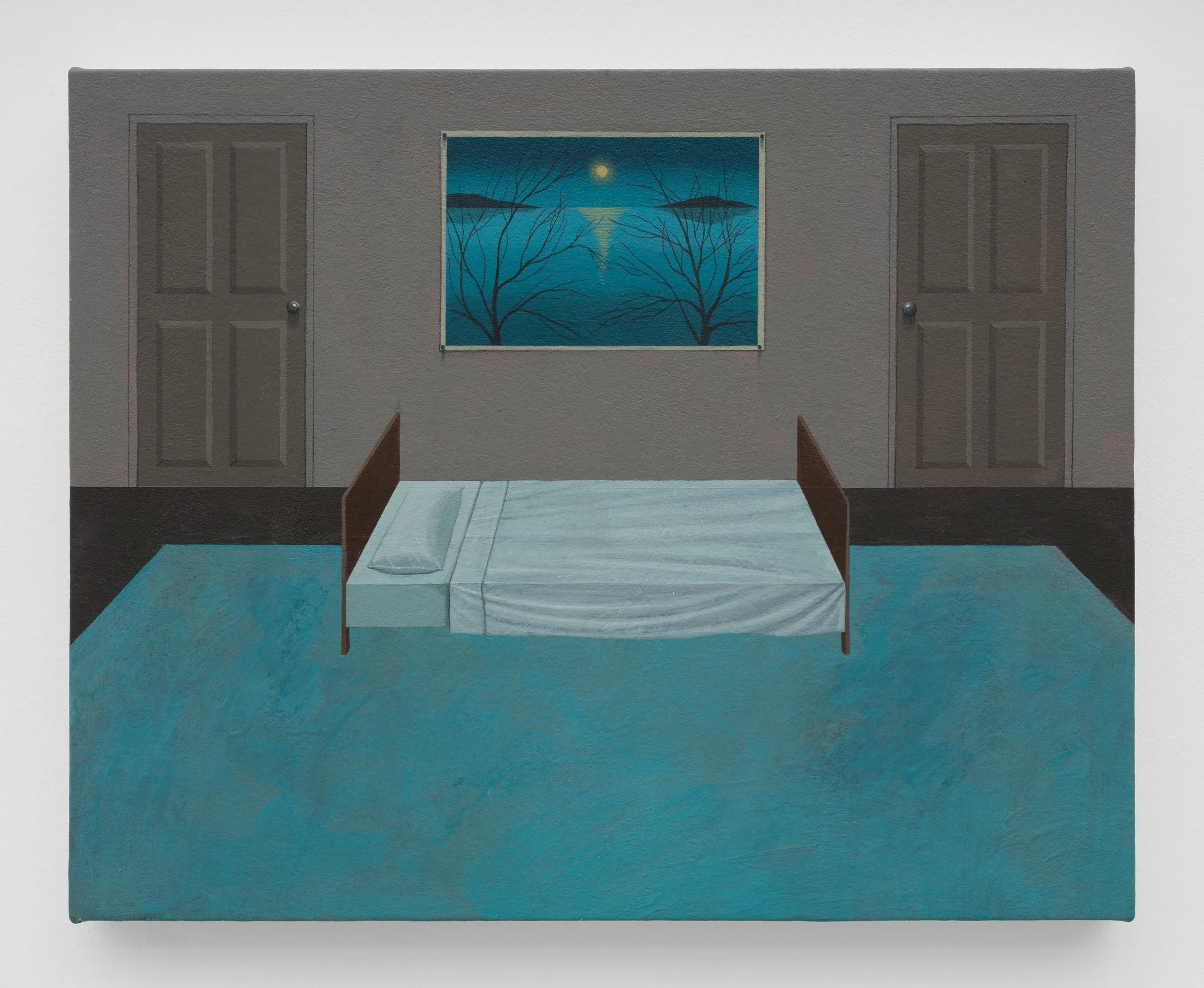 Untitled_ Distance, 2026
9 (H) X 12 (W)
Acrylic on Canvas