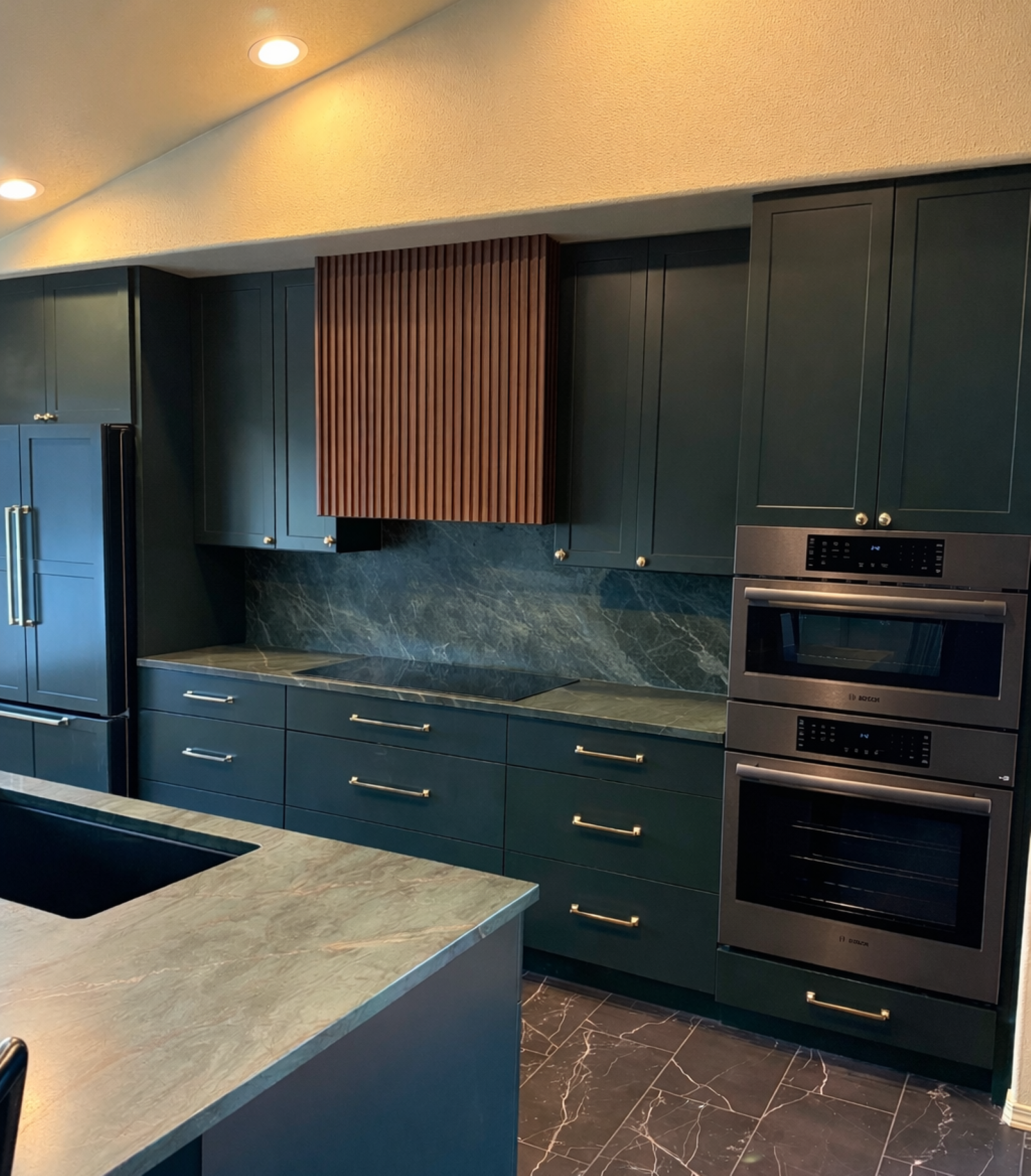 Liberty Lake Custom Whole Home Remodel - Completed March 2026, this whole home remodel involved complete overhaul of the kitchen, living room, office, multiple bathrooms, laundry room, and basement.  