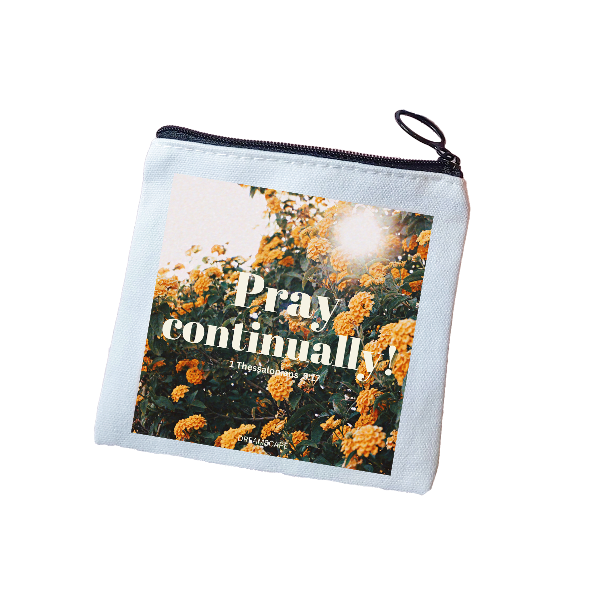Pray Continually pouches