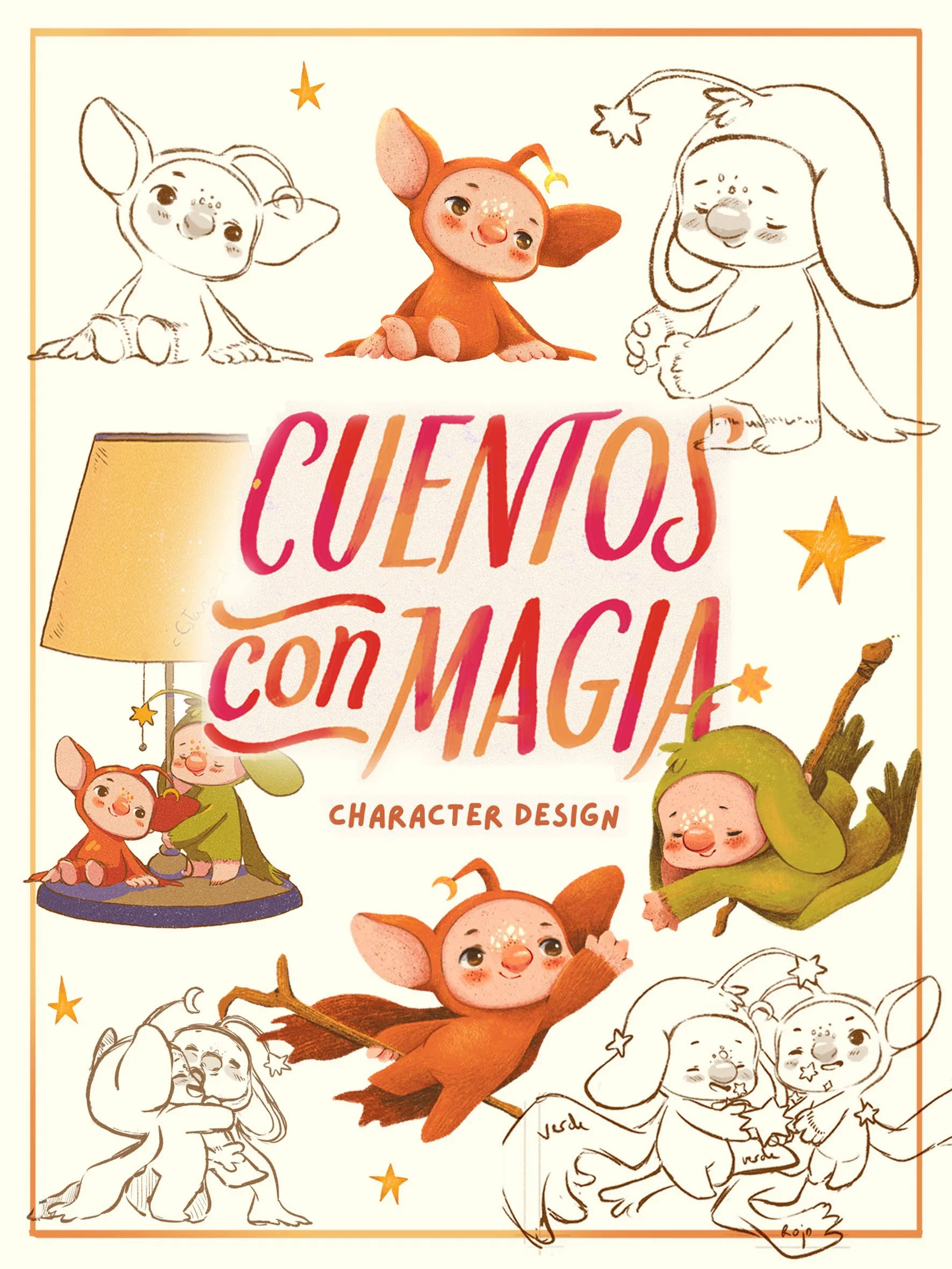 Cuentos con Magia - Character design