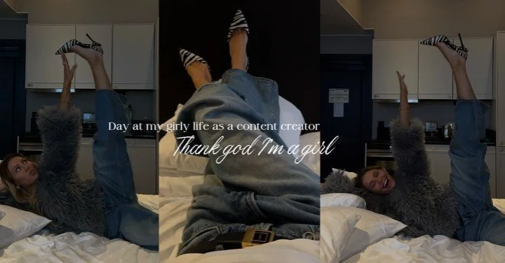 A very unrealistic day in my life... except it&rsquo;s actually real.

Not every day looks this glamorous at hotel room &mdash; most days it&rsquo;s messy hair, sweatpants, and answering emails from my couch. That&rsquo;s social media. You see the hi