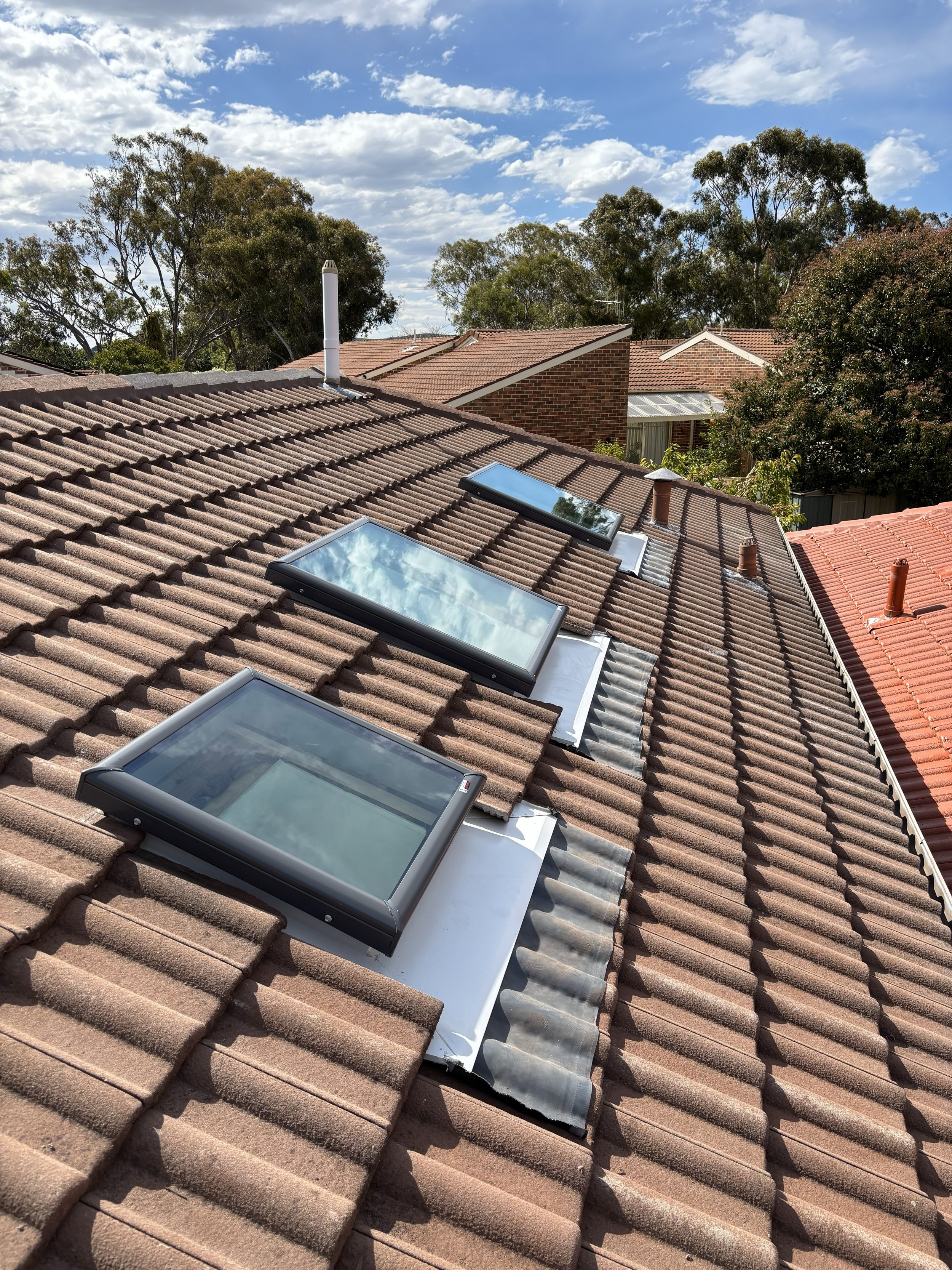 VELUX skylight installations on the Sunshine Coast. 