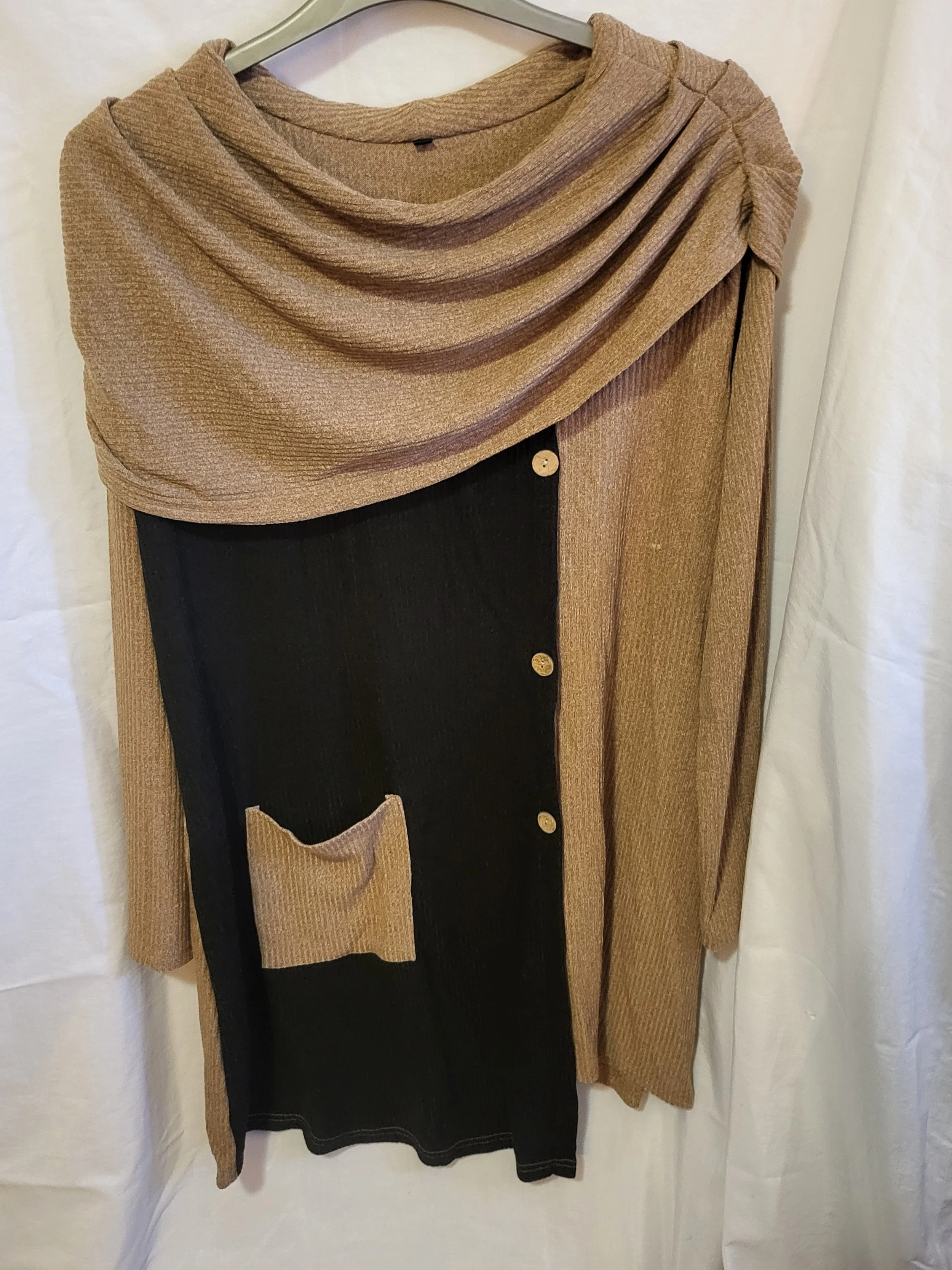 Womens Off Shoulder Sweater- 3XL