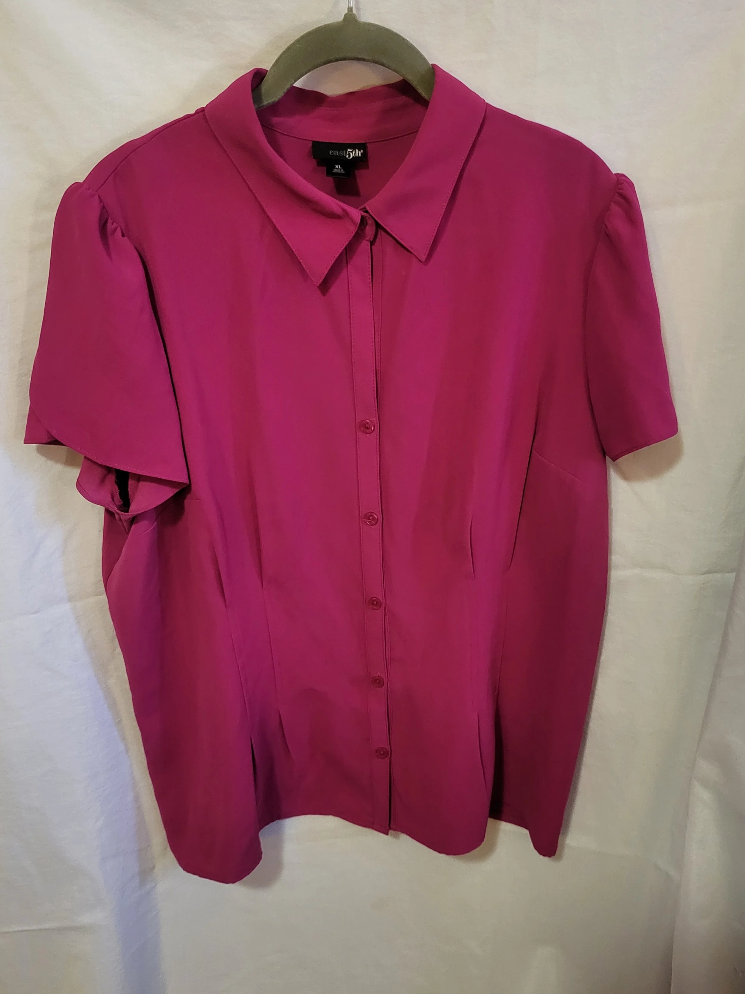 Womens Short Sleeve Shirt- XL