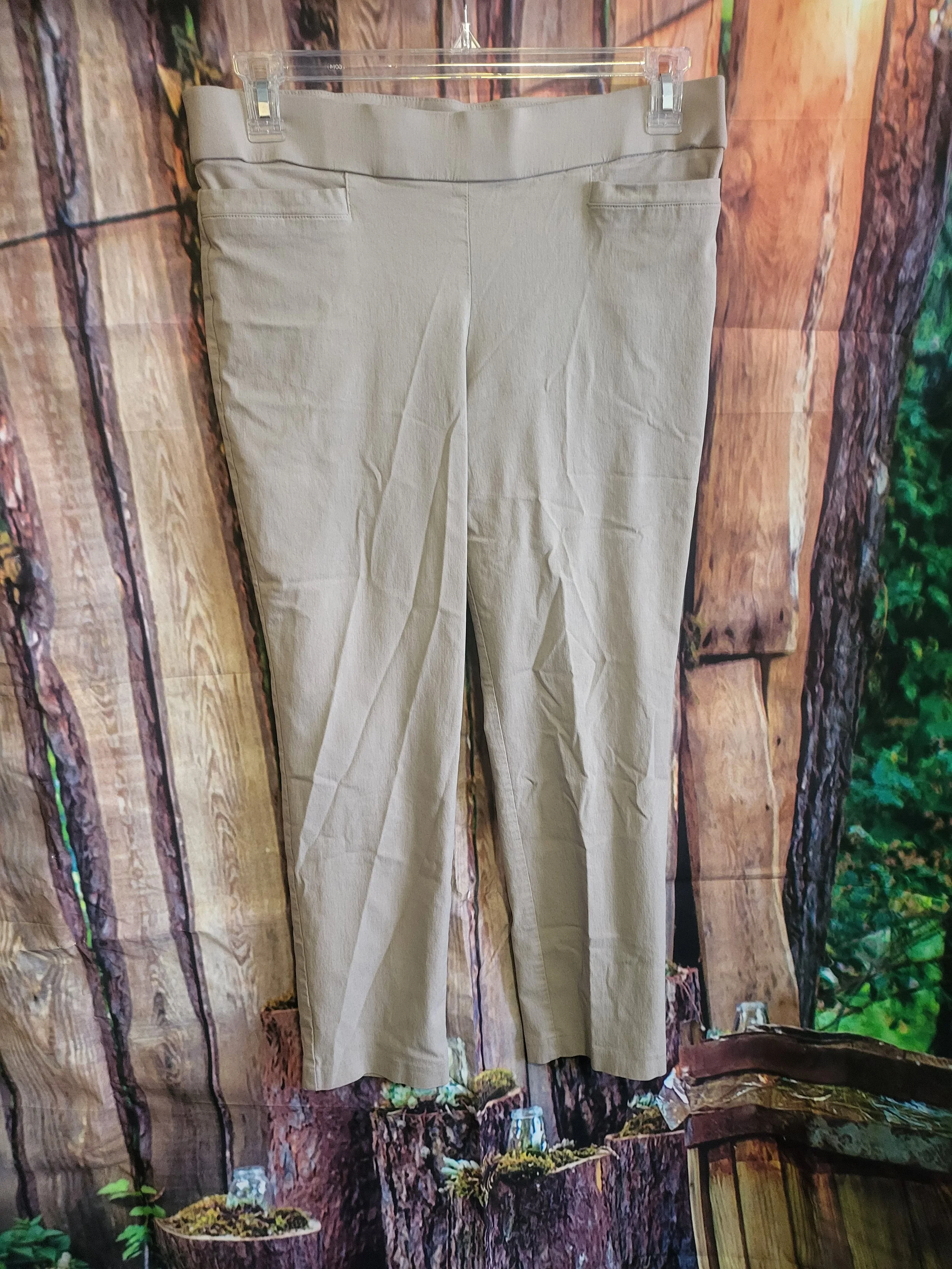 Womens Khaki Slacks- Size 14P