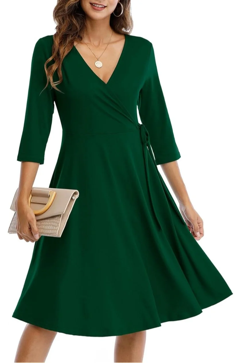 Brand New Womens Wrap Dress- Multi Size