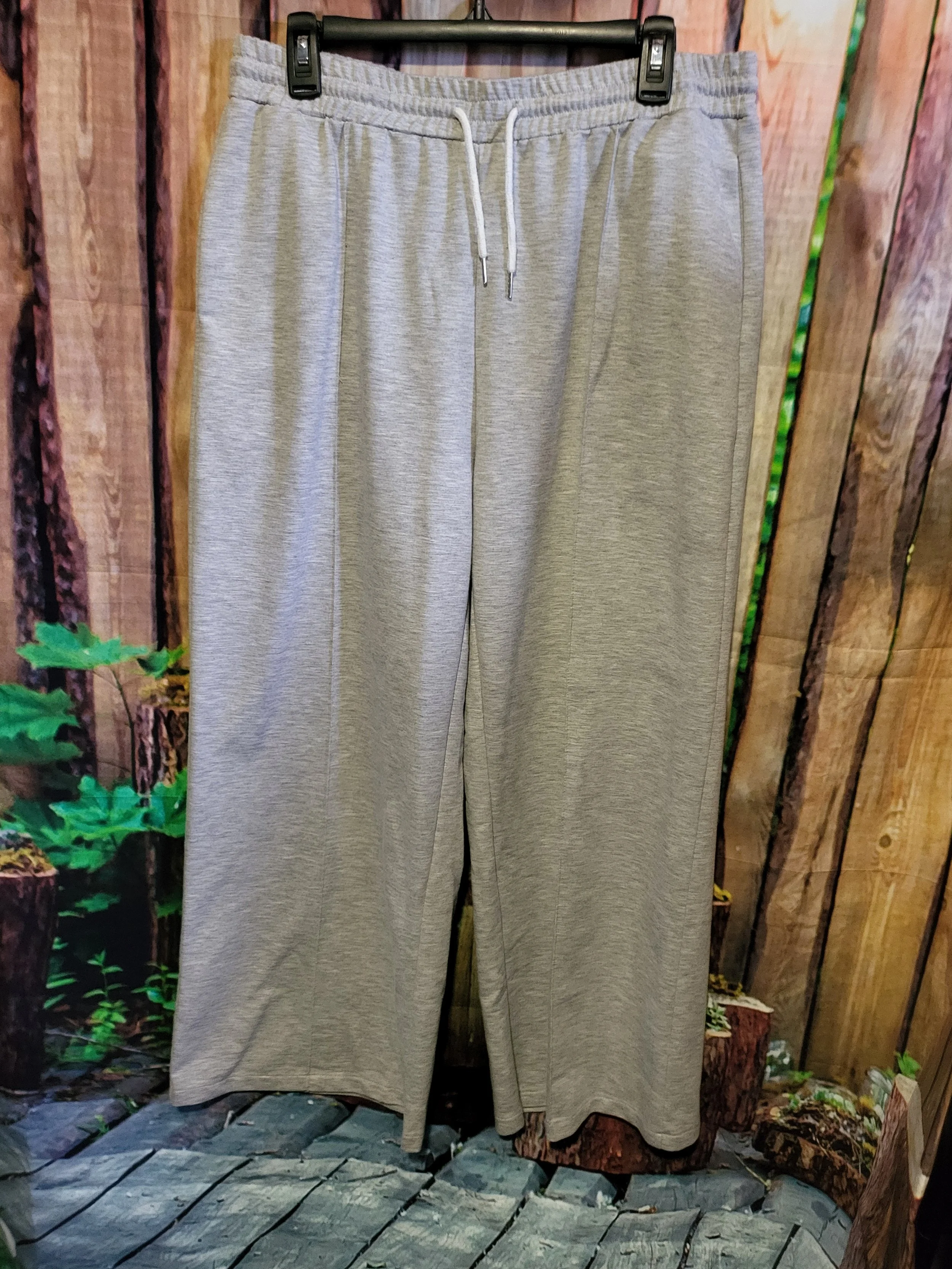 Womens Wide Leg Sweatpants- XXL