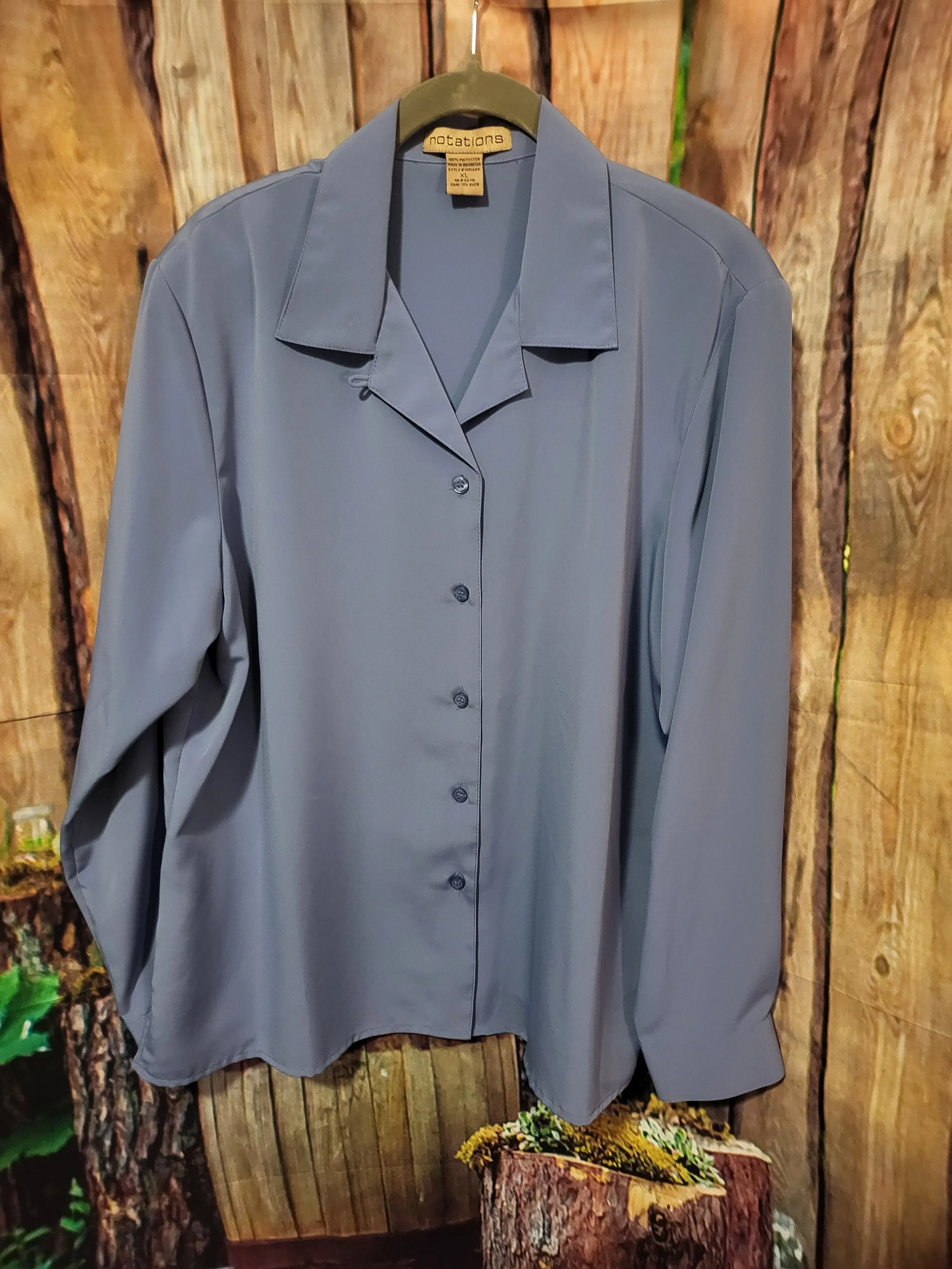 Brand New Womens Button Up Blouse- XL