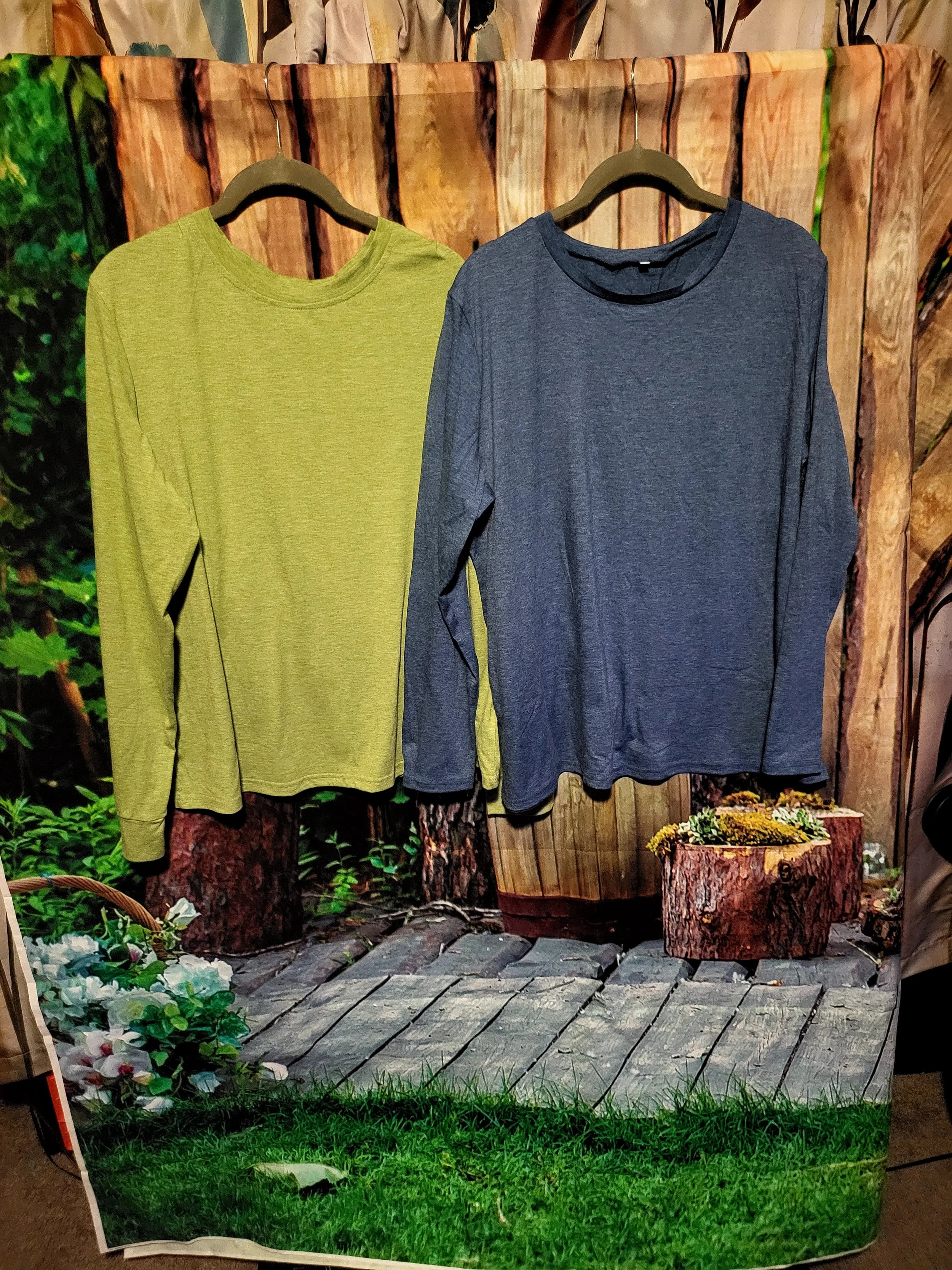 Brand New Womens Long Sleeve Tees Set of 2- XXL