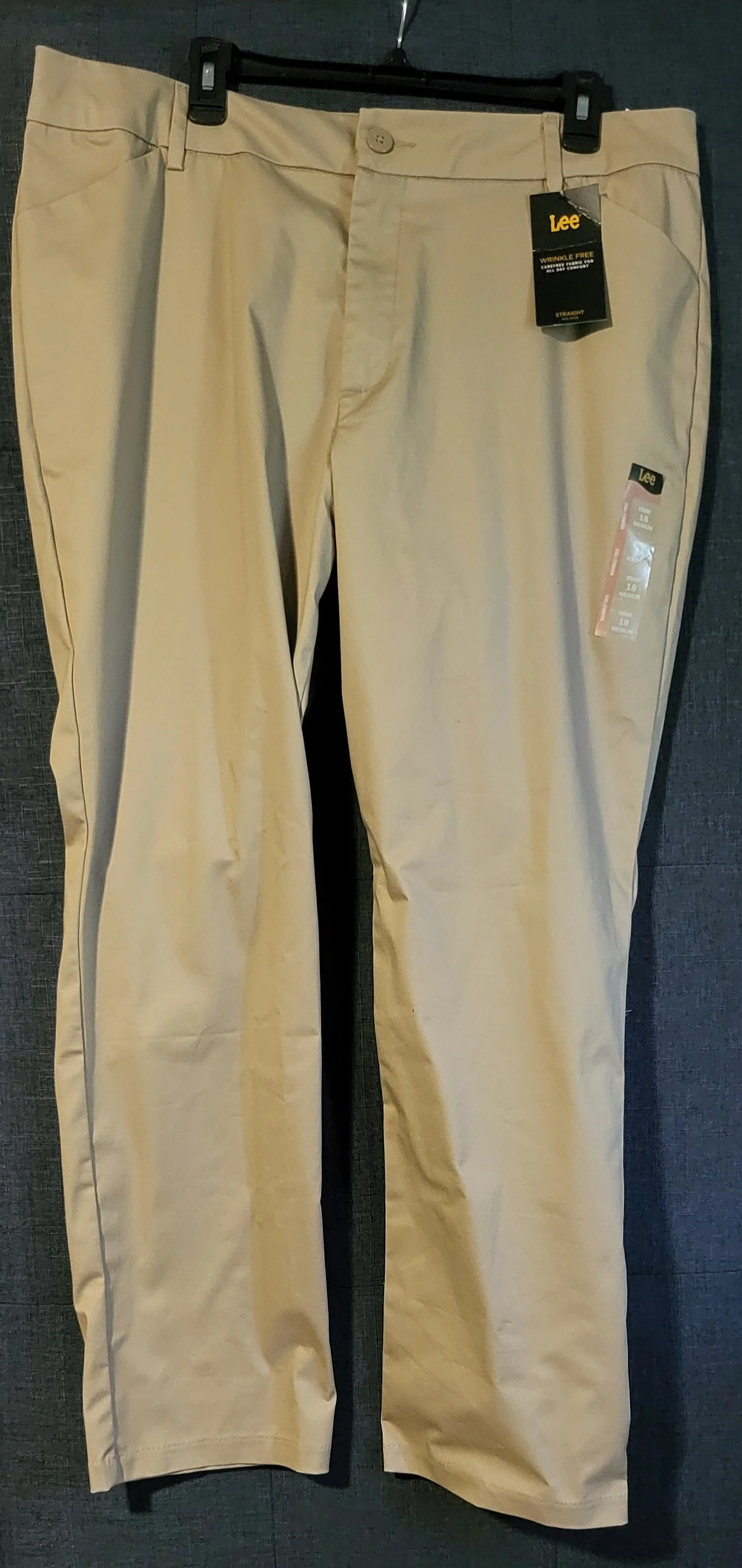 Brand New Womens Straight Leg Casual Pants- 18 Medium