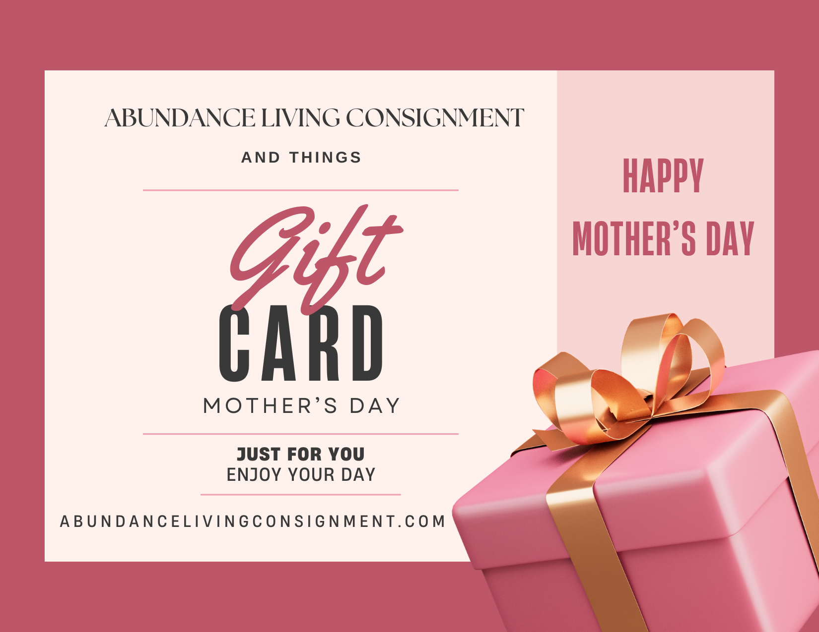 Mother's Day Gift Card