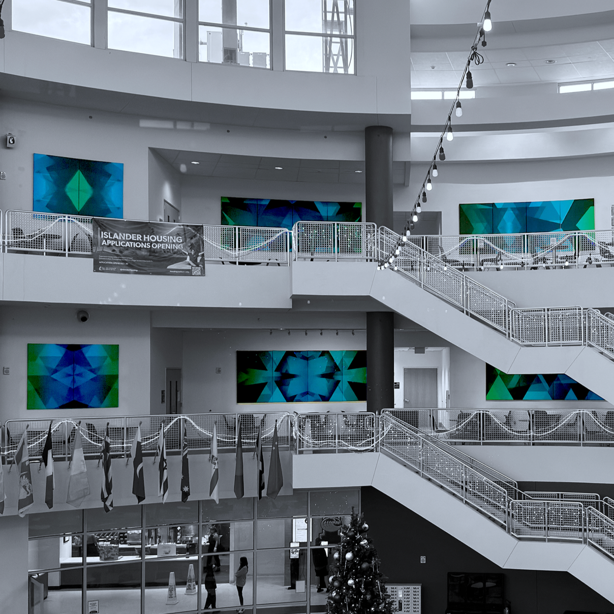 TAMU-CC University Center Acoustic Panels