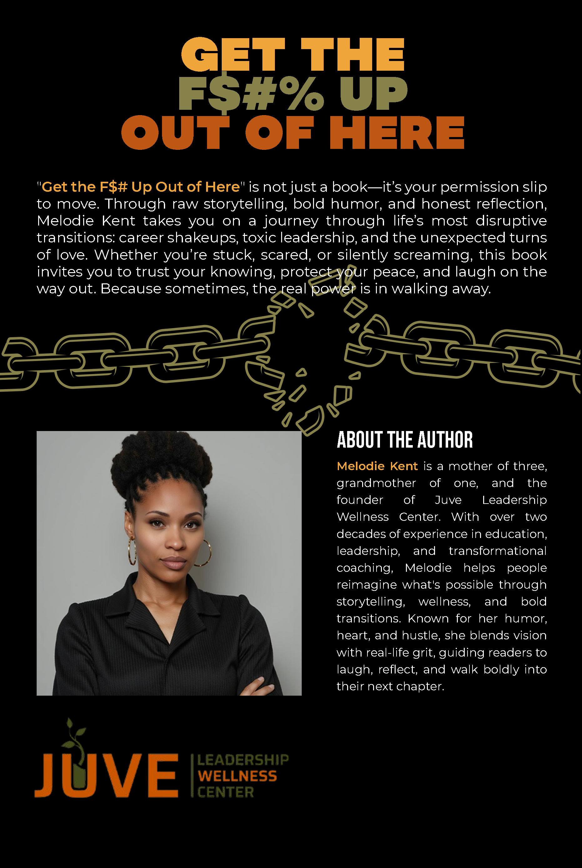 Book back cover, black version