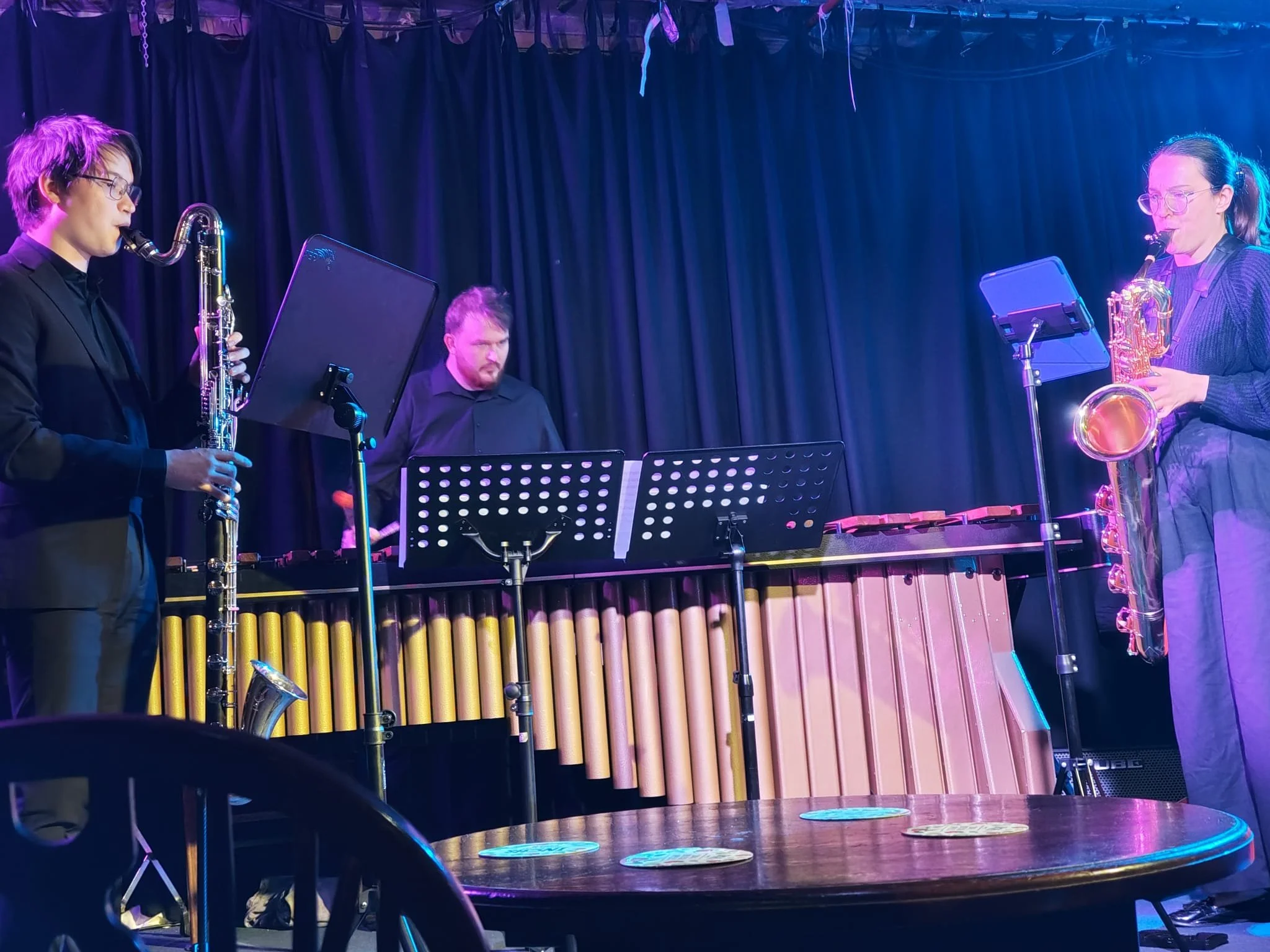 Mid-concert photo - The Blue Lamp, Aberdeen - Nov 2025