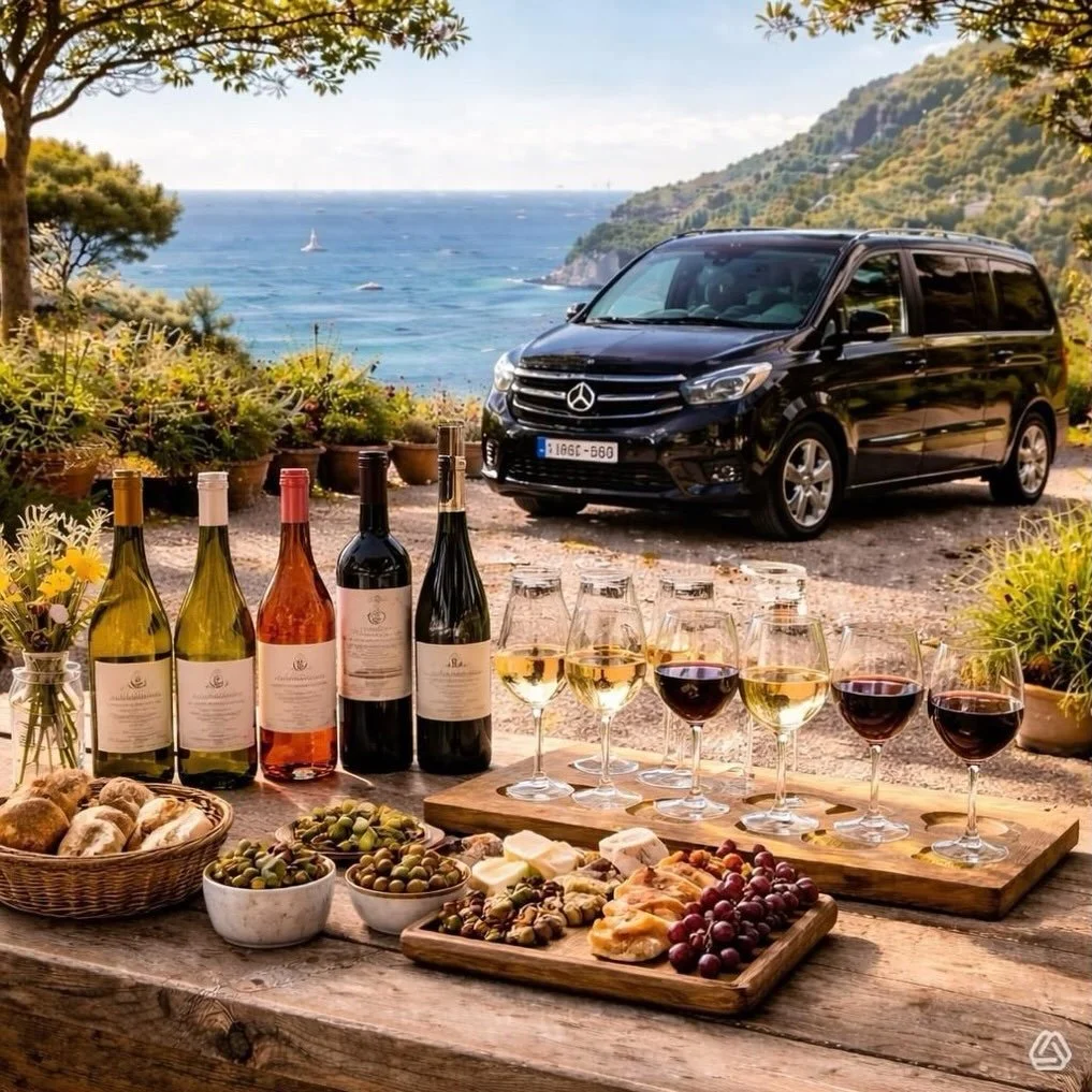 🍷✨ Discover the exquisite wines of Cornwall without the worry of driving! Gather your friends and venture into the heart of Cornwall&rsquo;s lush wine country, where charming vineyards await your exploration. With the convenience of a taxi service, 