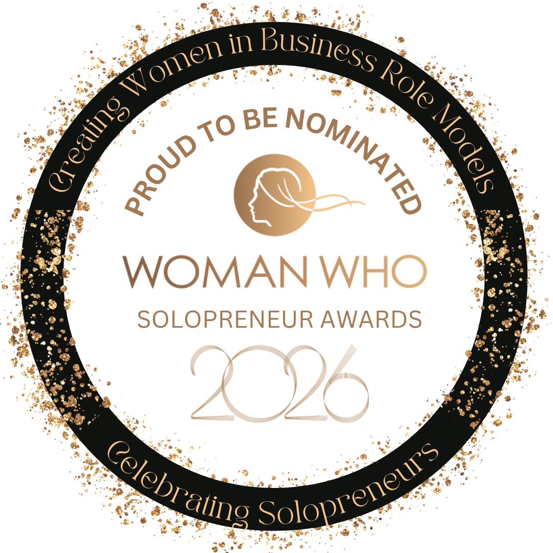 Woman Who Solopreneur Awards 2026 Nominee.