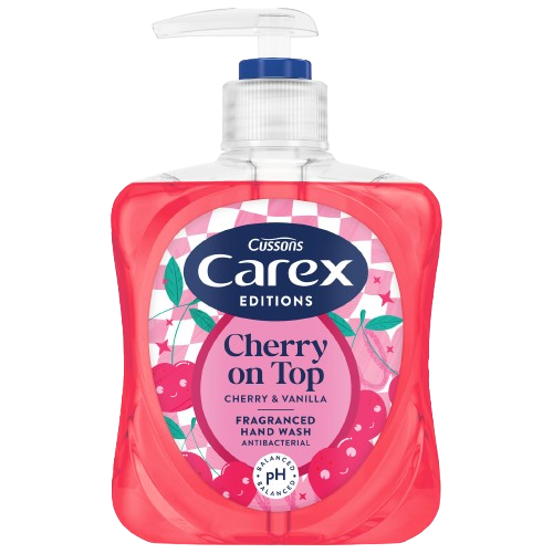 CAREX ANTIBAC HAND WASH CHERRY ON TOP