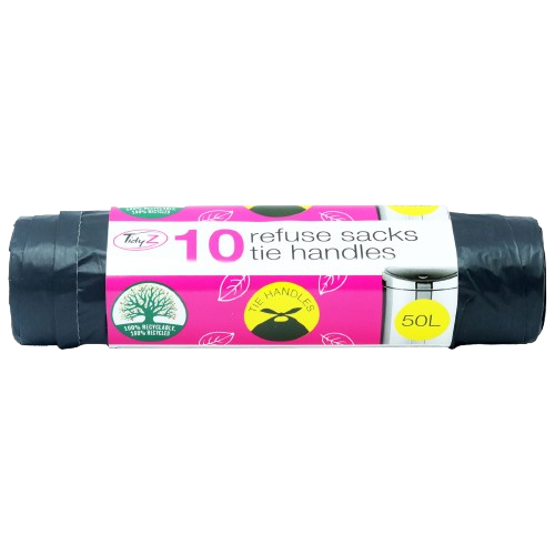 TIDYZ BIN BAGS BLACK QUALITY