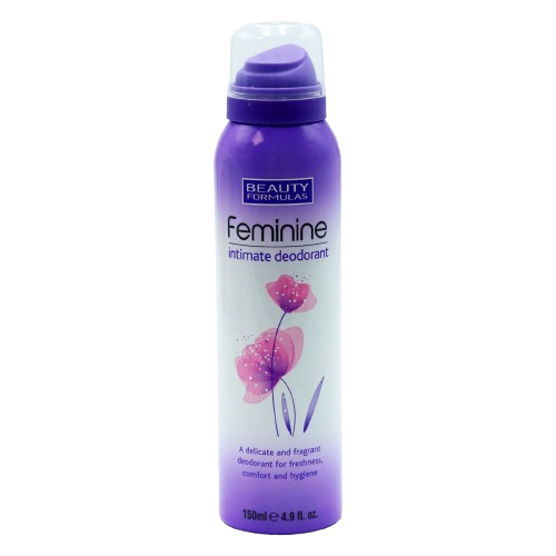 BEAUTY FORMULAS FEMININE INTIMATE DEODORANT