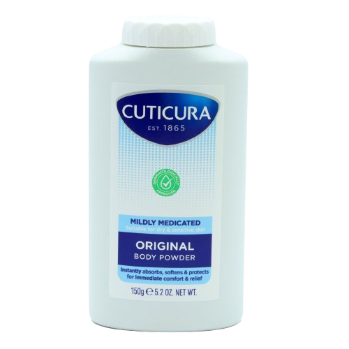 CUTICURA BODY POWDER MILDLY MEDIC