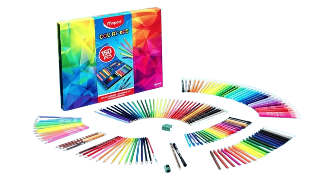 COLOURING KIT 150PCS COLORPEPS BOX