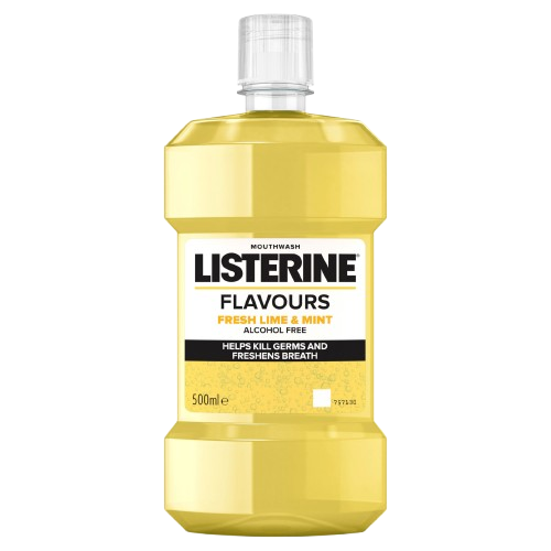LISTERINE MOUTHWASH FLAVOURS LIME & MINT