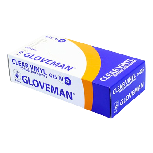 PALLET- - G15 - Gloveman Clear  PF Vinyl- Case