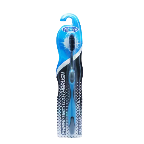 BEAUTY FORMULAS TOOTHBRUSH ACTIVE CHARCOAL