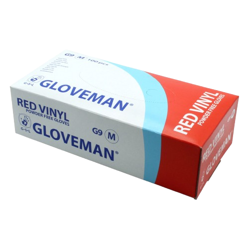 PALLET- G9 - Gloveman Red PF Vinyl-