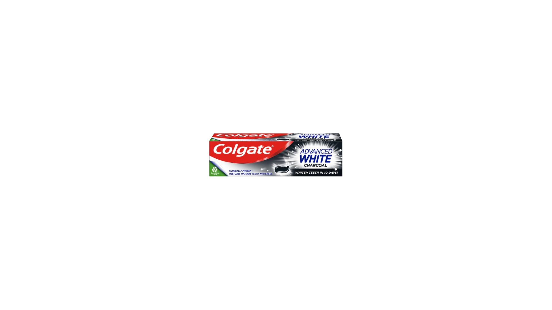 COLGATE TOOTHPASTE ADVANCED WHITE CHARCOAL