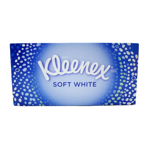 KLEENEX TISSUES SOFT WHITE 2PLY BOX