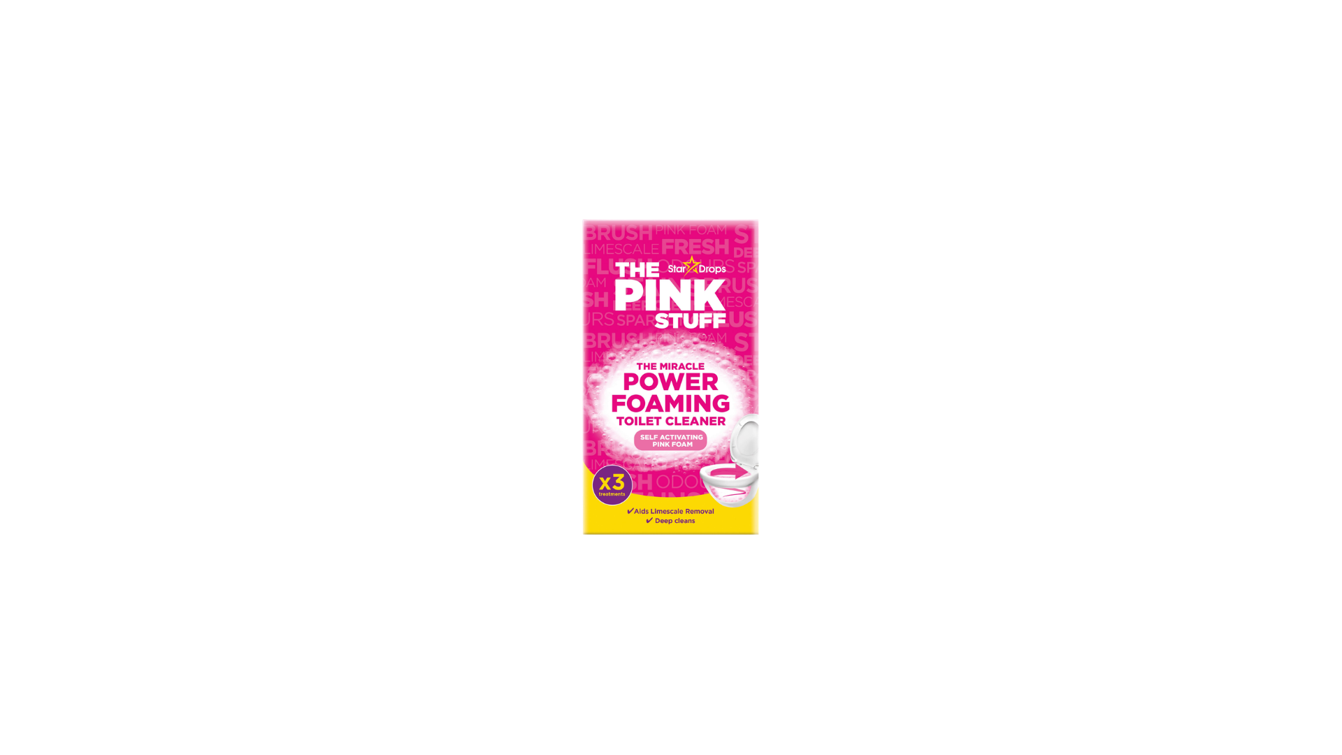 THE PINK STUFF MIRACLE FOAMING TOILET CLEANER