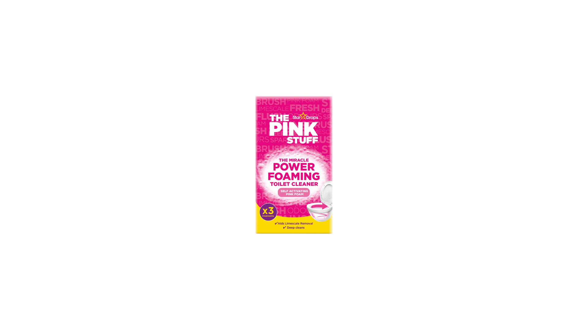 THE PINK STUFF MIRACLE FOAMING TOILET CLEANER