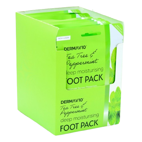 DERMA V10 TEA TREE FOOT PACK