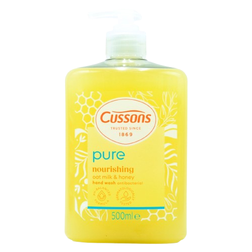 CUSSONS HAND WASH PURE OAT MILK AND HONEY