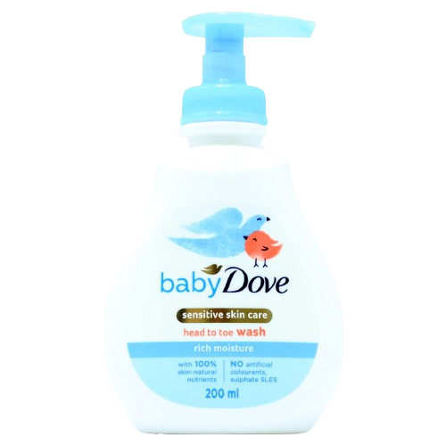 BABY DOVE HEAD TO TOE BODY WASH RICH MOISTURE