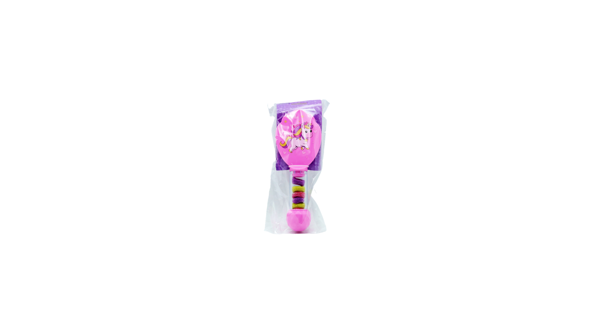 BEAUT CO. HAIR BRUSH UNICORN PRINT