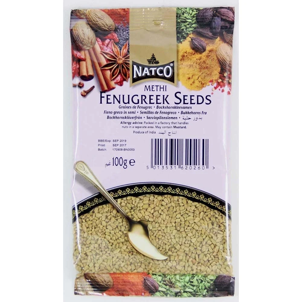 Natco Methi Seeds (Fenugreek Seeds) 100g – Premium Indian Spice
