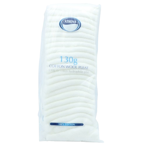 ATHENA COTTON WOOL PLEAT