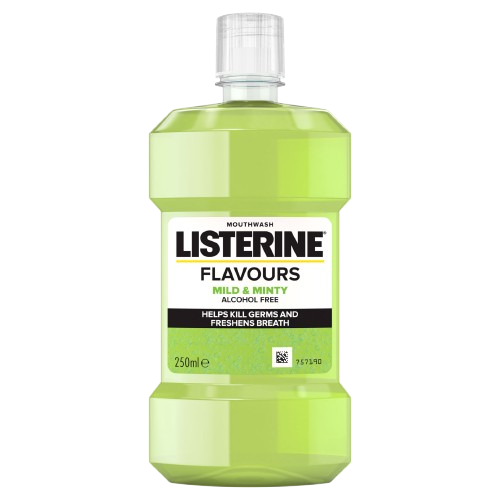 LISTERINE MOUTHWASH FLAVOURS MILD N MINTY