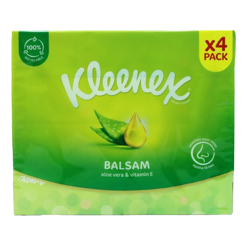 KLEENEX BALSAM TISSUES 3PLY BOX