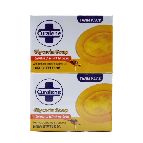 CURALENE SOAP GLYCERINE NAT HONEY