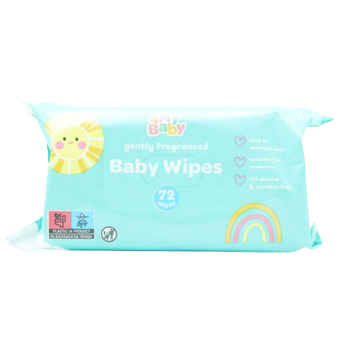 4MY BABY BABY WIPES GENTLY FRAGRANCED