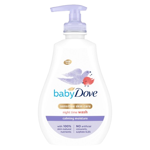 DOVE BABY BODY WASH NIGHT CALMING TOP TO TOE