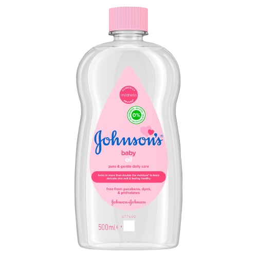 J&J BABY OIL 500ml
