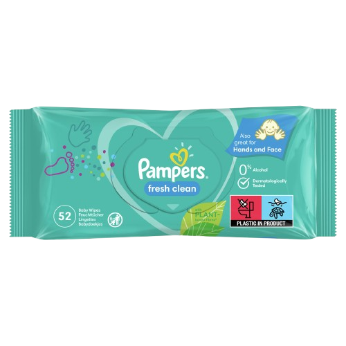 PAMPERS BABY WIPES SCENTED