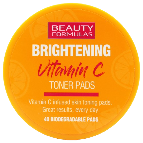 BEAUTY FORMULAS VITAMIN C TONER PADS