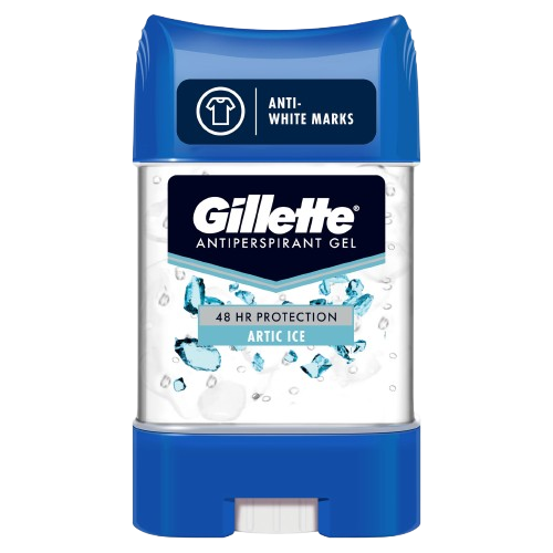 GILLETTE ANTI PERSPIRANT CLEAR GEL ARCTIC