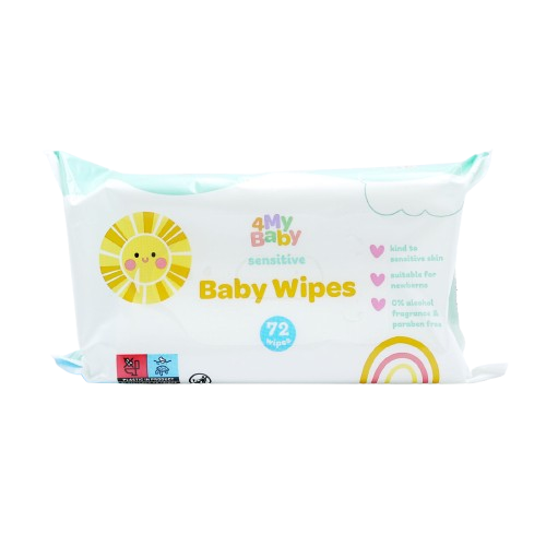 4MY BABY BABY WIPES SENSITIVE