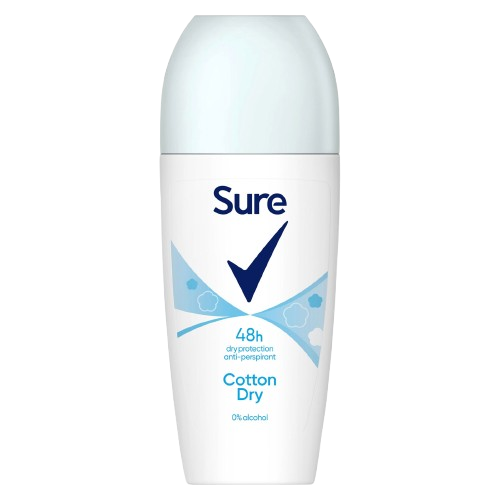 SURE ROLL ON DEODORANT COTTON DRY WOMEN